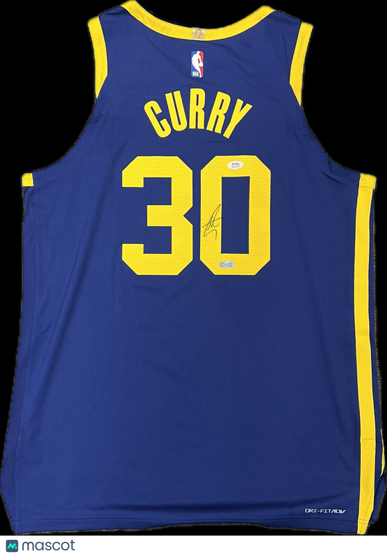 Stephen Curry Signed Jersey PSA Golden State Warriors Autographed