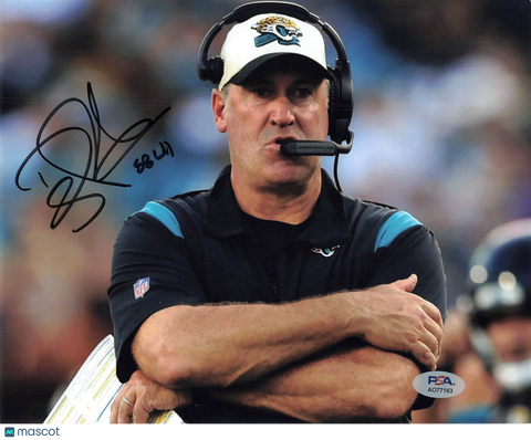 Doug Pederson Signed 8x10 photo PSA Jacksonville Jaguars