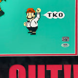 Mike Tyson Signed Custom Framed Boxing 16x20 Photo PSA Autographed