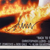 Drew Struzan Signed 11x17 Back to the Future Framed Movie Poster BAS Auth