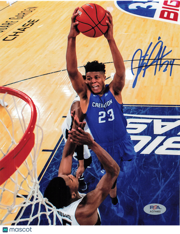 Justin Patton Signed photo PSA Creighton Bluejays