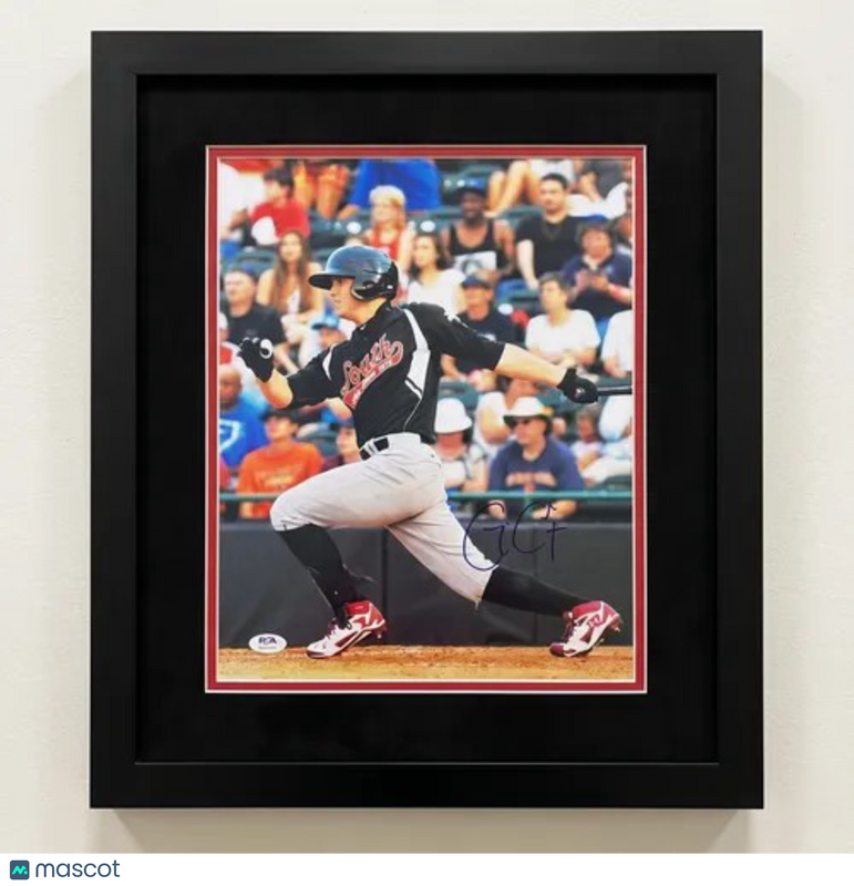 Gavin Cecchini South All-Stars Signed 11x14 Custom Framed Photo PSA