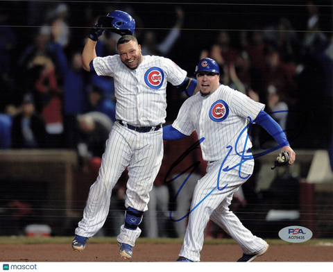 Eric Hinske Chicago Cubs Signed 8x10 Photo PSA