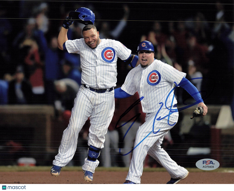 Eric Hinske Chicago Cubs Signed 8x10 Photo PSA