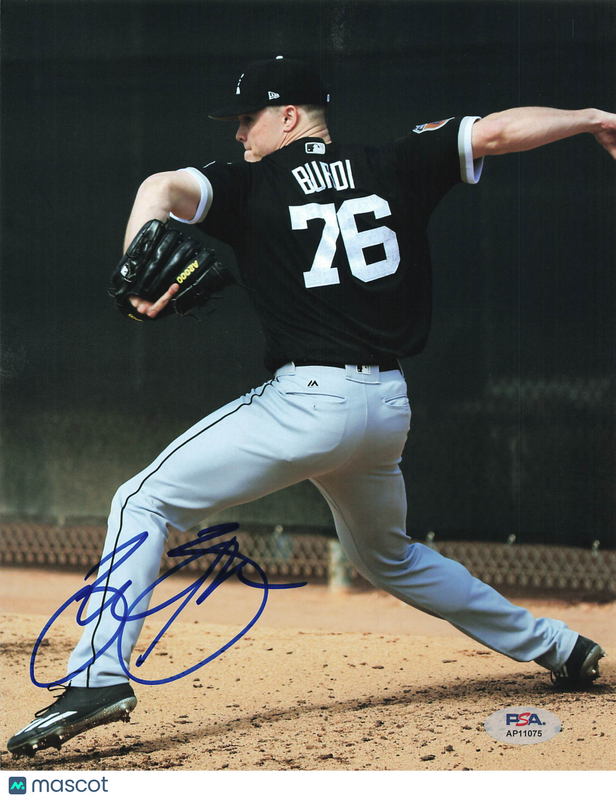 Zack Burdi Chicago White Sox Signed 8x10 Photo PSA