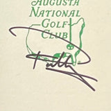 Paul Casey Signed Golf Scorecard PSA Autographed