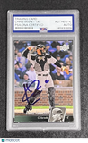 2010 Upper Deck #185 Chris Iannetta Signed Card Auto PSA Slabbed Rockies