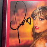 Taylor Swift signed The Life of a Showgirl Framed Display CD Album PSA Auto