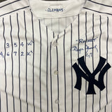 Roger Clemens Signed Jersey PSA New York Yankees Autographed