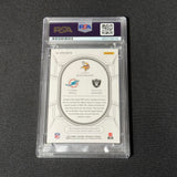 2022 Panini Ntnl Treas#GTMWRYD Justin Jefferson D. Adams T. Hill Signed Card PSA