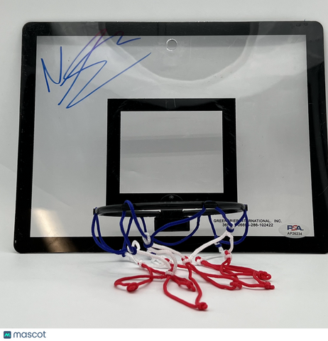 Nolan Smith Signed Basketball Mini Hoop PSA Memphis Coach
