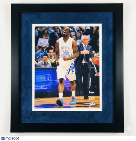 P.J. Hairston North Carolina Tar Heels Signed 11x14 Custom Framed Photo PSA