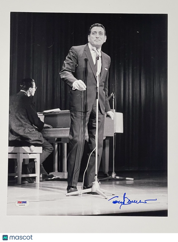 Tony Bennett signed 11x14 Photo PSA Autographed