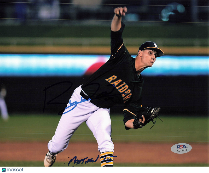 Ryan Weiss Wright State Raiders Signed 8x10 Photo PSA