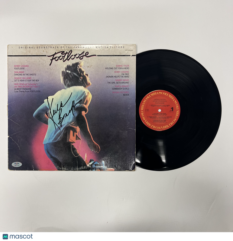 Karla Bonoff Signed soundtrack for Footloose Vinyl Album PSA