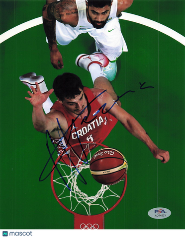 Mario Hezonja Signed 8x10 Photo PSA Croatia