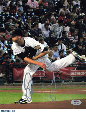 Jordan Lyles Houston Astros Signed Photo PSA