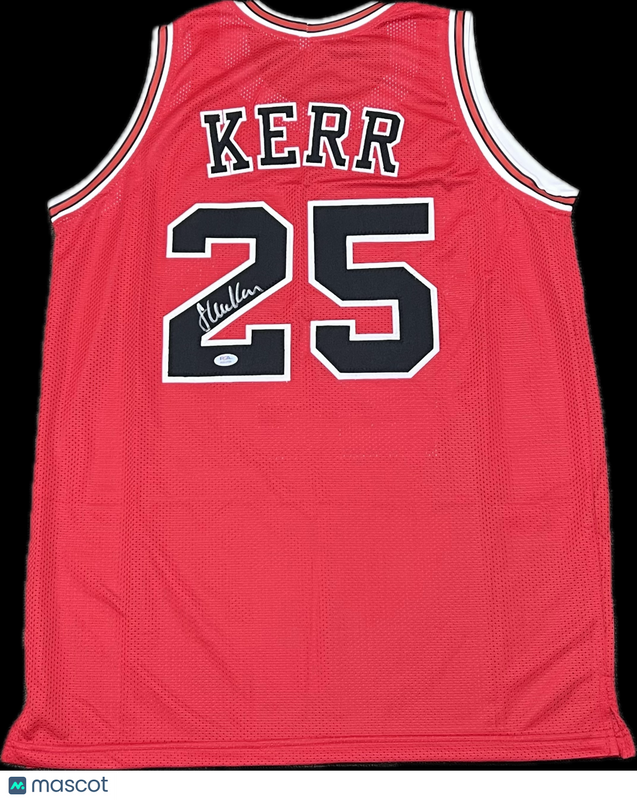 Steve Kerr Signed Jersey PSA Chicago Bulls Autographed