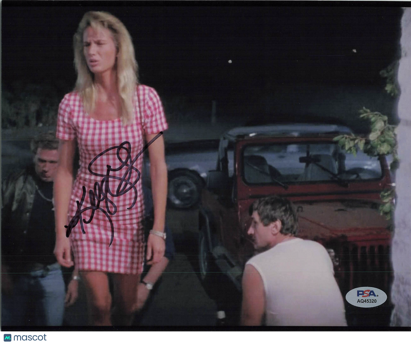 Kelly Lynch Signed 8x10 Road House Photo PSA Autographed