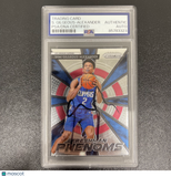 2018-19 Panini Prizm #15 Shai Gilgeous-Alexander Signed Card PSA Thunder