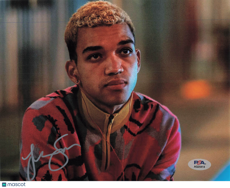Justice Smith Signed 8x10 Photo PSA Autographed