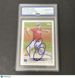 2022 Topps Series 1 #24 Trevor Rogers signed card PSA Auto 10 Marlins