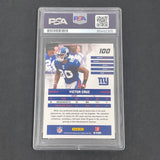 2010 Donruss Rated Rookie #100 Victor Cruz signed card PSA Auto 10