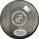 Kevin Fiala Signed Hockey Puck PSA Autographed