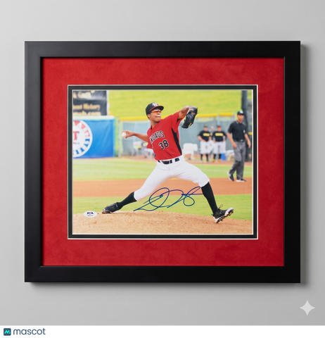 Dillon Tate Baltimore Orioles Signed 11x14 Custom Framed Photo PSA