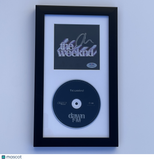 The Weeknd Signed CD Cover Framed PSA/DNA Autographed Dawn FM