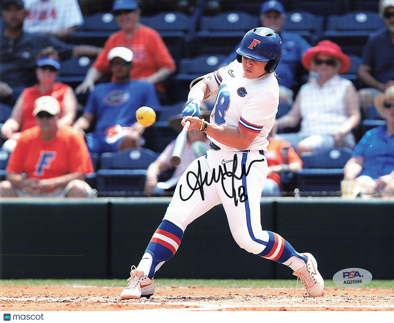 Andrew Lopez Florida Gators Signed 8x10 Photo PSA