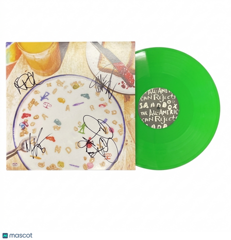 All American Rejects Signed Sand Box Vinyl PSA Music