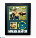 Miranda Lambert Signed Postcards from Texas 16x20 Framed Display CD Album JSA