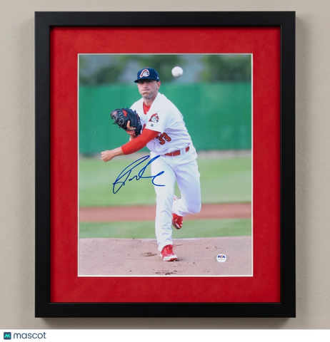 Rob Kaminsky St. Louis Cardinals Signed 11x14 Custom Framed Photo PSA