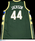 Andre Jackson Signed Jersey PSA Milwaukee Bucks Autographed