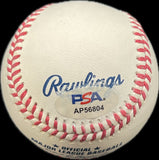 Alex Honnold Signed Baseball MLB PSA Autographed