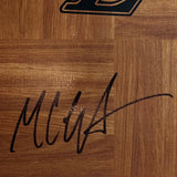 Max Christie Los Angeles Lakers Signed Floorboard NBA PSA
