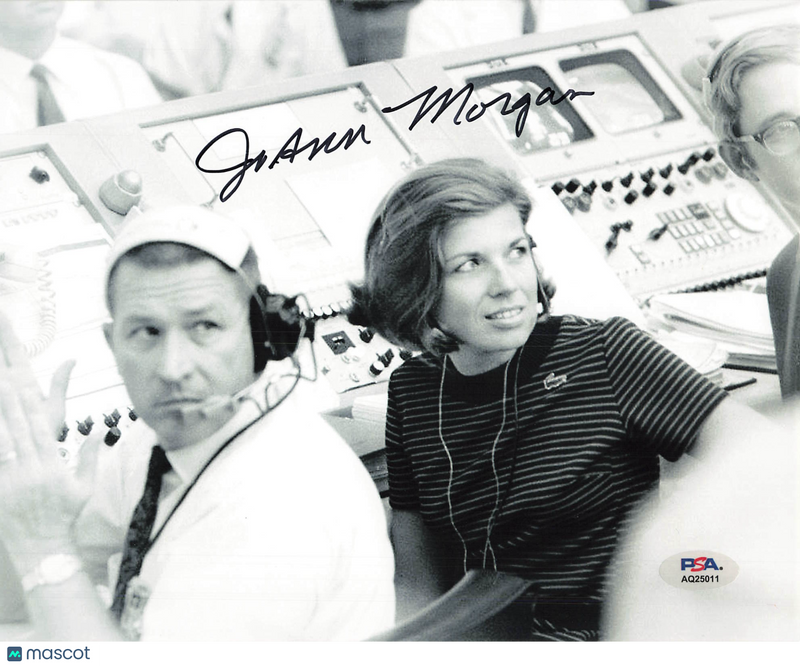 JoAnn Morgan Signed 8x10 Photo PSA Autographed