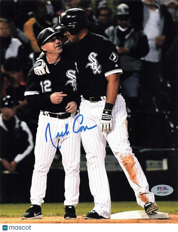 Nick Capra Chicago White Sox Signed 8x10 Photo PSA