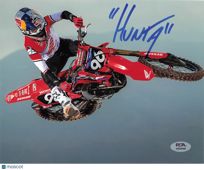 Hunter Lawrence Honda HRC Signed Motocross / Supercross 8x10 Photo