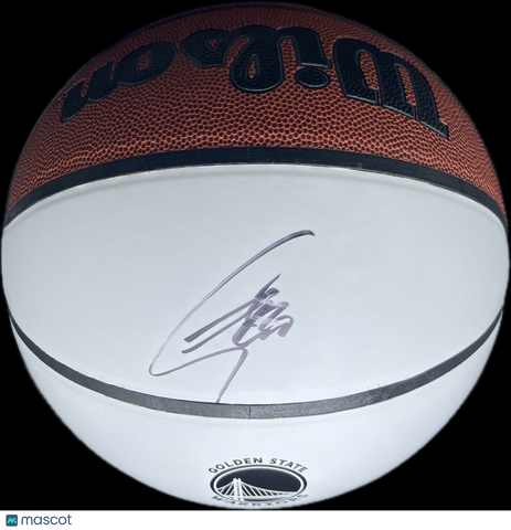 Stephen Curry Golden State Warriors Signed Basketball NBA PSA