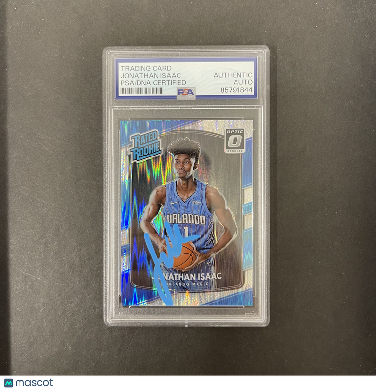 Jonathan Isaac 2017-18 Panini Donruss Optic#195 Signed Card PSA Autographed