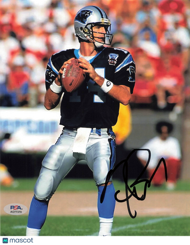 Frank Reich Signed 8x10 Photo PSA Carolina Panthers