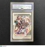 Charles Woodson 2024 Panini Donruss Football#63 Signed Card PSA Autographed