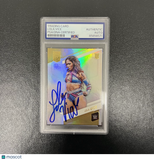 2023 Panini Donruss Elite WWE#96 Lola Vice Signed Card PSA Autographed