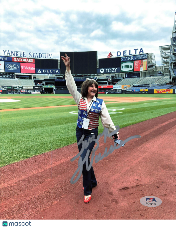 Suzyn Waldman New York Yankees Signed 8x10 Photo PSA