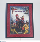 Tom Holland Signed Framed Movie Poster PSA Spider-Man: No Way Home 38x49
