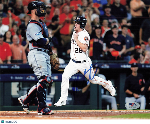 Myles Straw Houston Astros Signed 8x10 Photo PSA