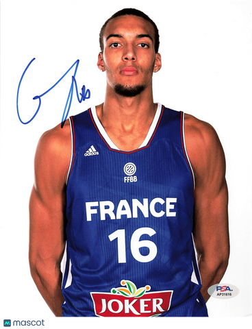 Rudy Gobert Signed 8x10 Photo PSA France