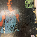 James Taylor,Leland Sklar&Russ Kunkel Signed Mud Slide Slim Vinyl Album PSA